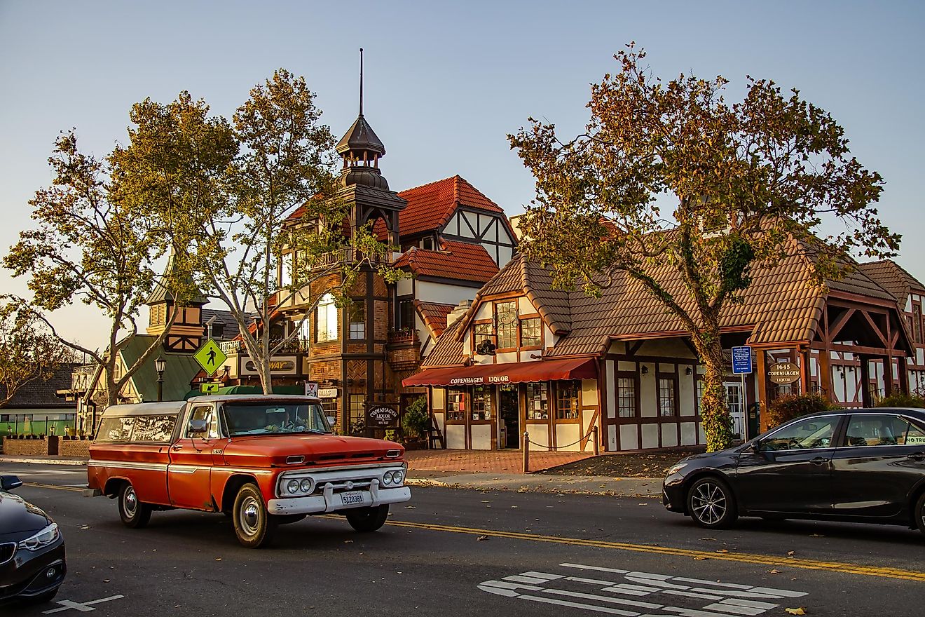 Danish village of Solvang, California