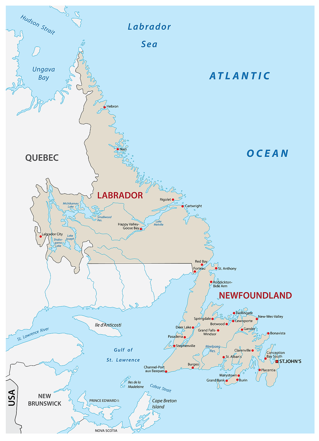 Newfoundland And Labrador 