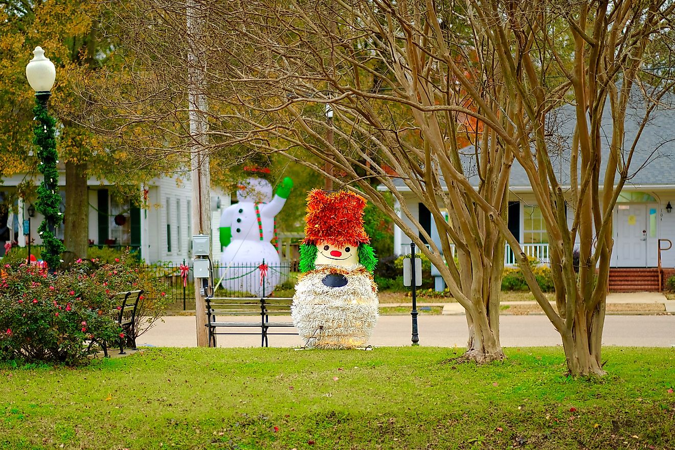 Christmas Holiday in Crystal Spring, Mississippi