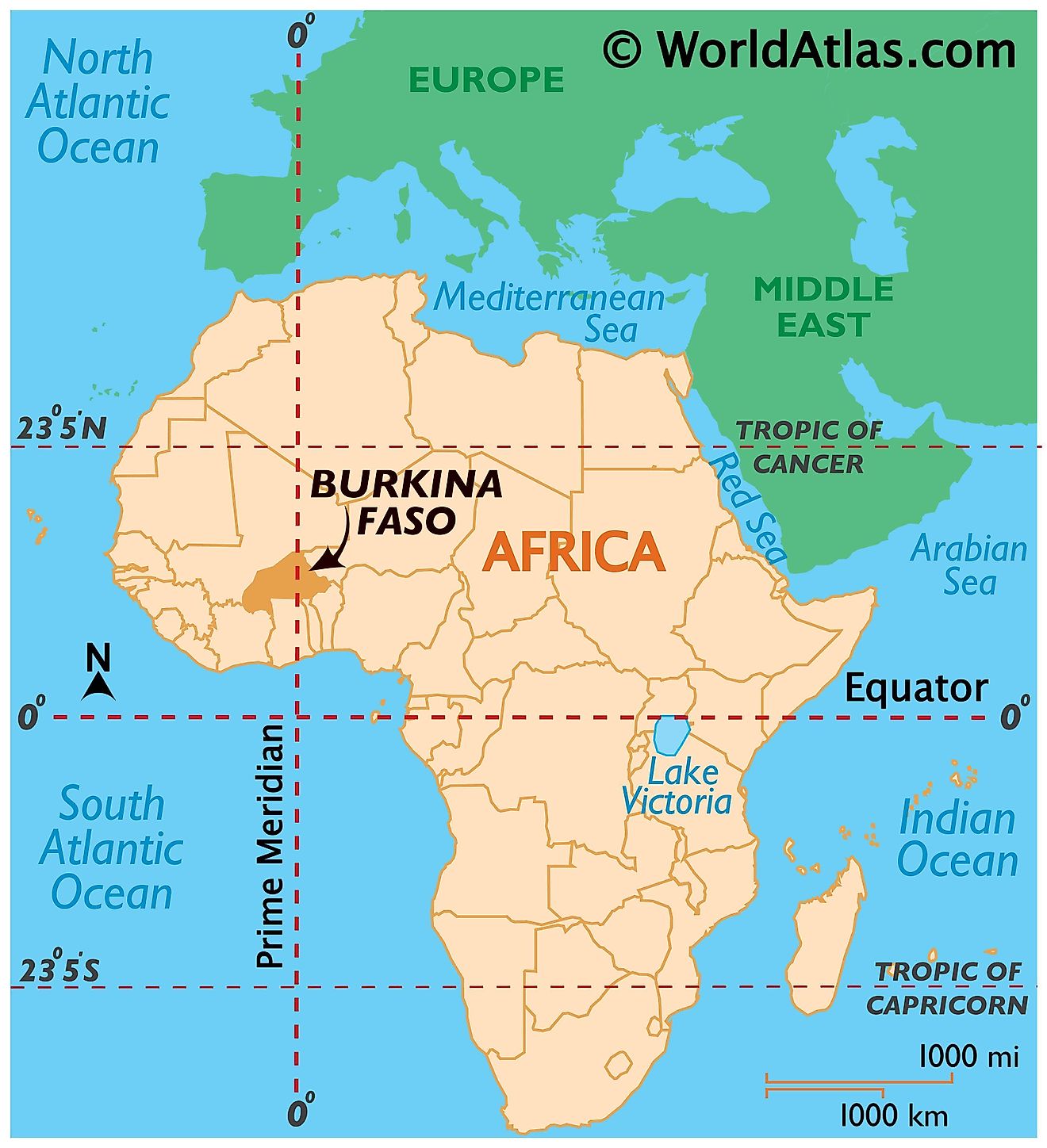 Where Is Burkina Faso On The World Map - United States Map