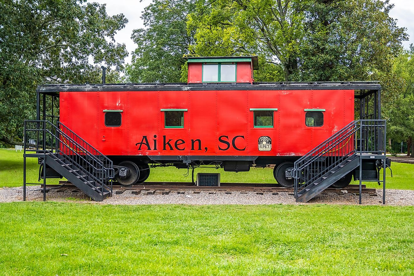 Aiken, South Carolina, USA. Editorial credit: Cheri Alguire / Shutterstock.com