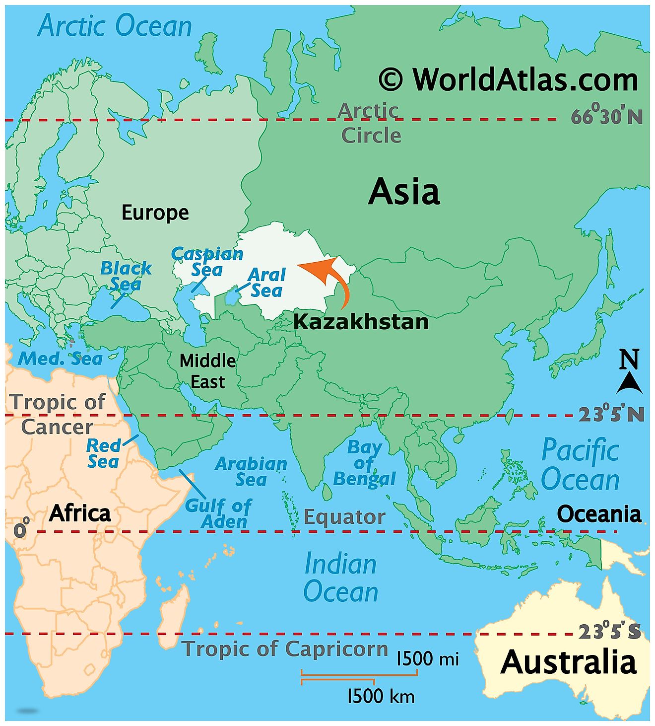 Kazakhstan Map Terrain Area And Outline Maps Of Kazak - vrogue.co
