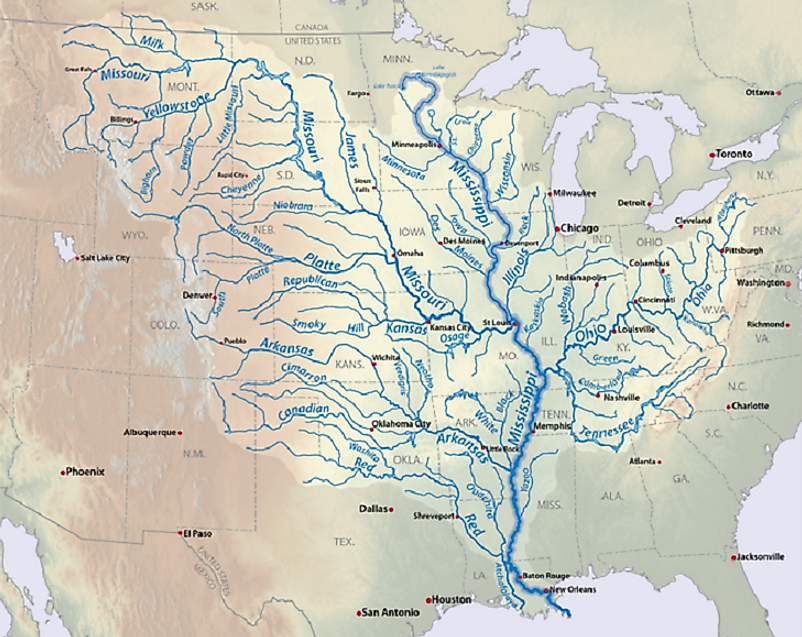 What Are Watersheds And Drainage Basins? - WorldAtlas