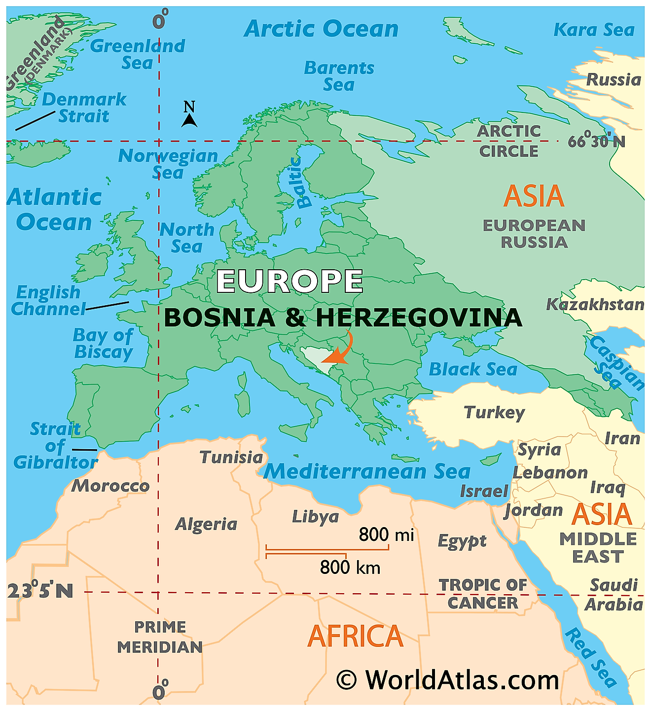 Bosnia and Herzegovina Maps & Facts - World Atlas