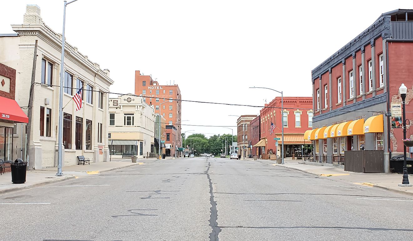 Abilene, Kansas, United States. Editorial credit: Sabrina Janelle Gordon / Shutterstock.com