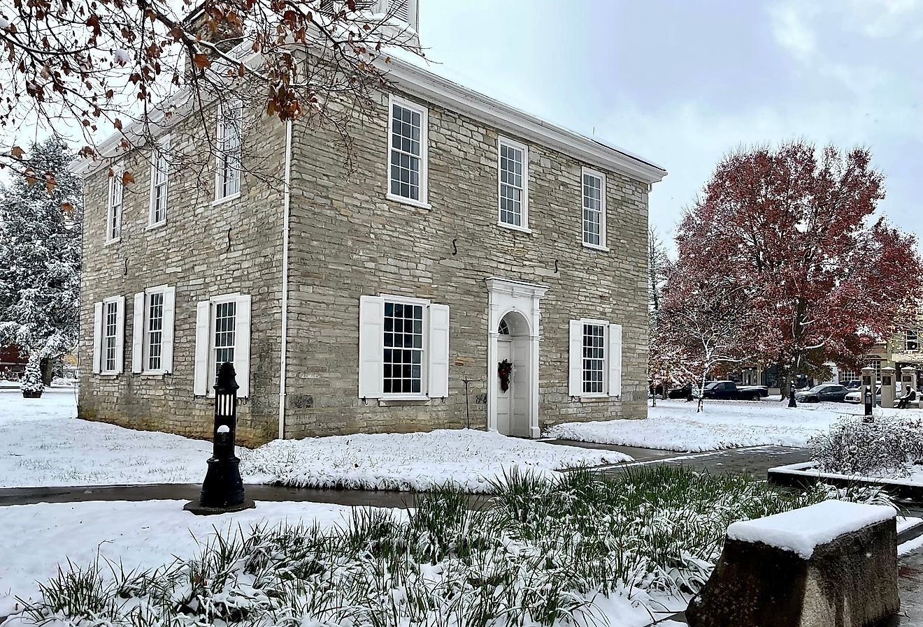 Winter in Corydon, Indiana. Image credit Erica Walter via Shutterstock