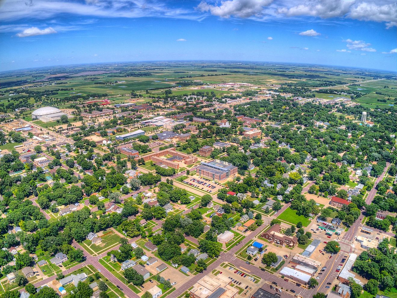 Vermillion is a small College Town in rural South Dakota