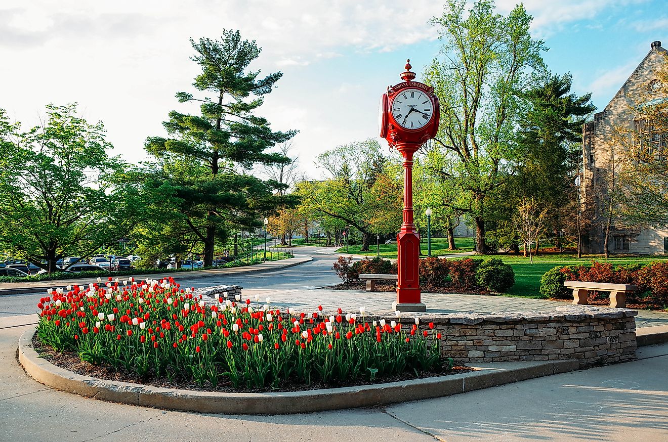 Indiana University in Bloomington. Editorial credit: Patawee / Shutterstock.com