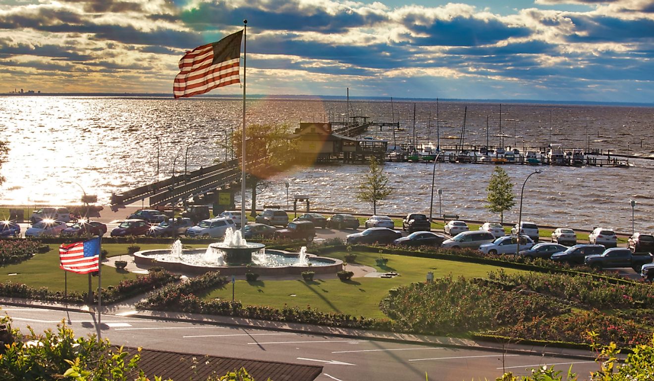 Harbor at Fairhope, Alabama.