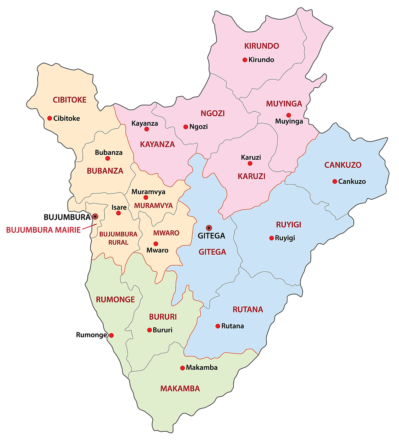 Mapa De Burundi Mapas Mapamapas Mapa | Images and Photos finder