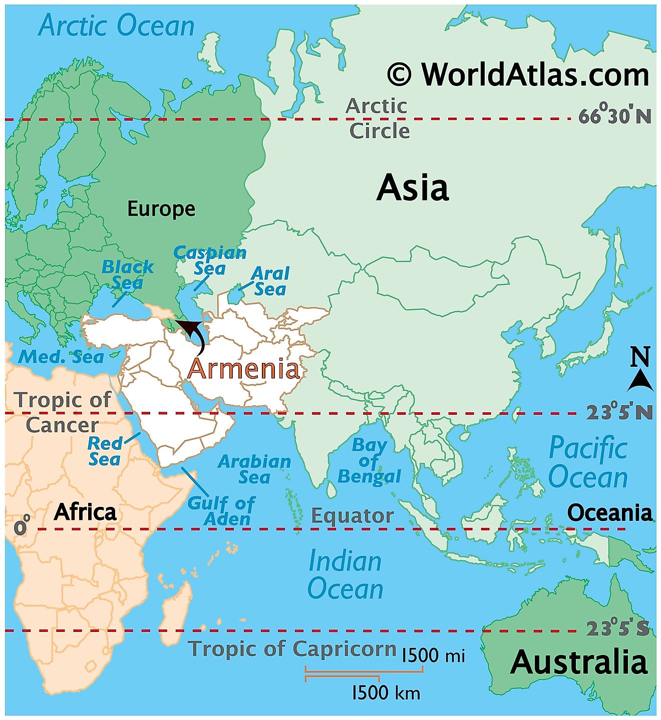 Armenia Maps & Facts - World Atlas