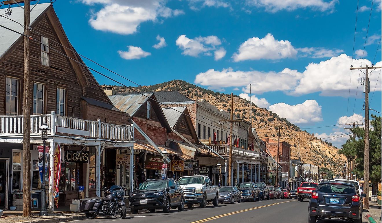 Virginia City, NV / USA. Editorial credit: M. Vinuesa / Shutterstock.com