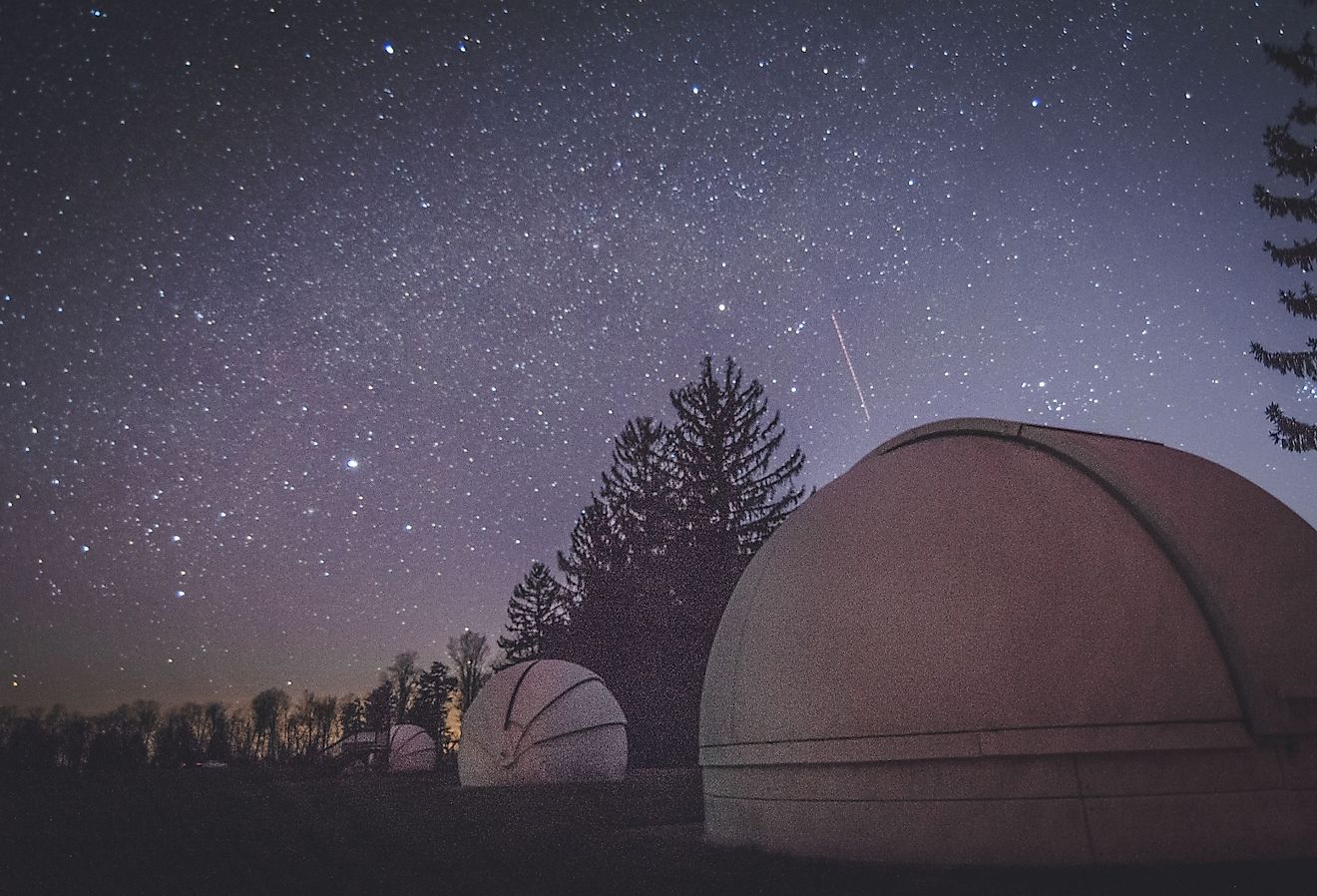 The gorgeous night sky in Cherry Springs State Park, PA