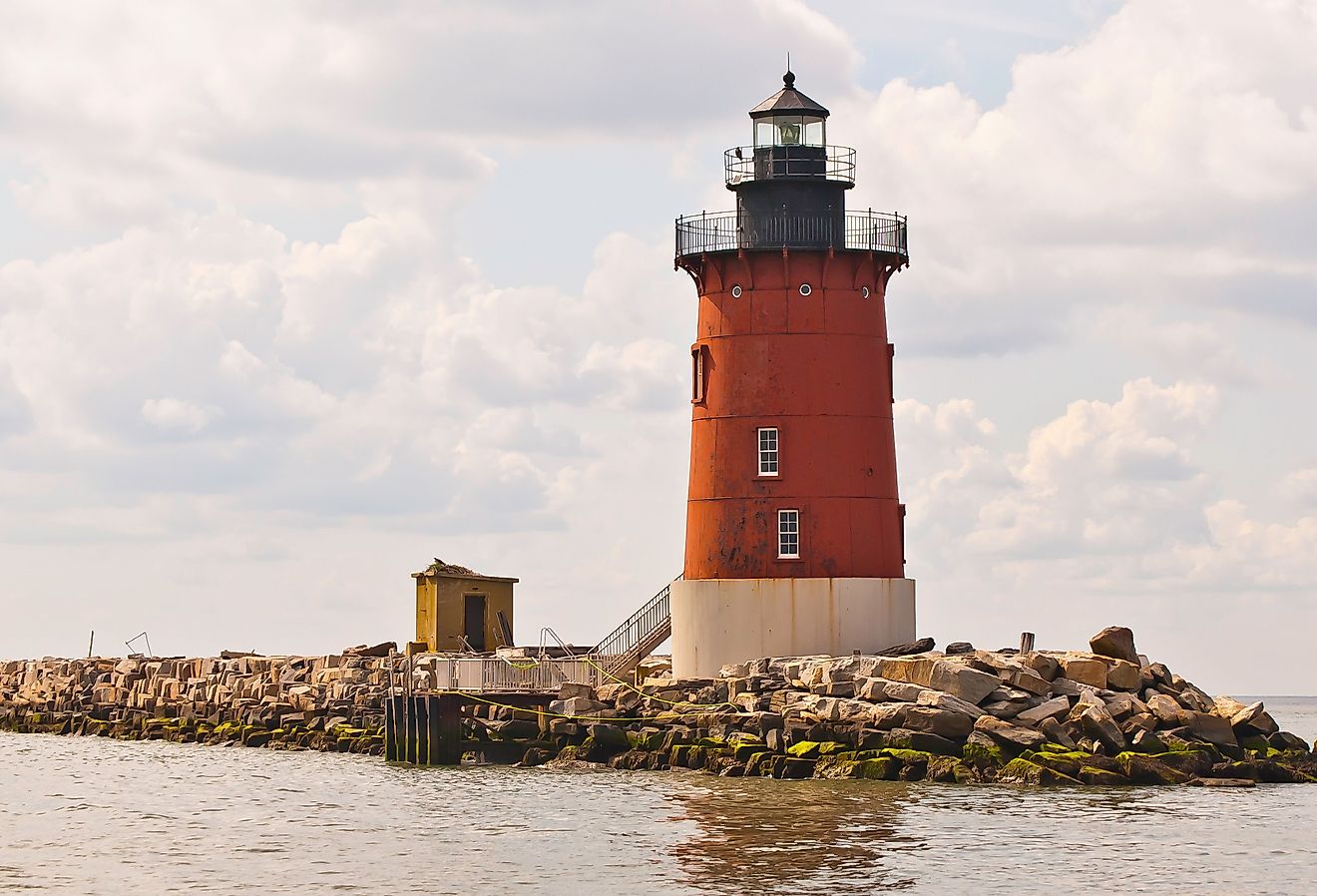 Delaware Breakwater Lighthouse, Lewes, Delaware.