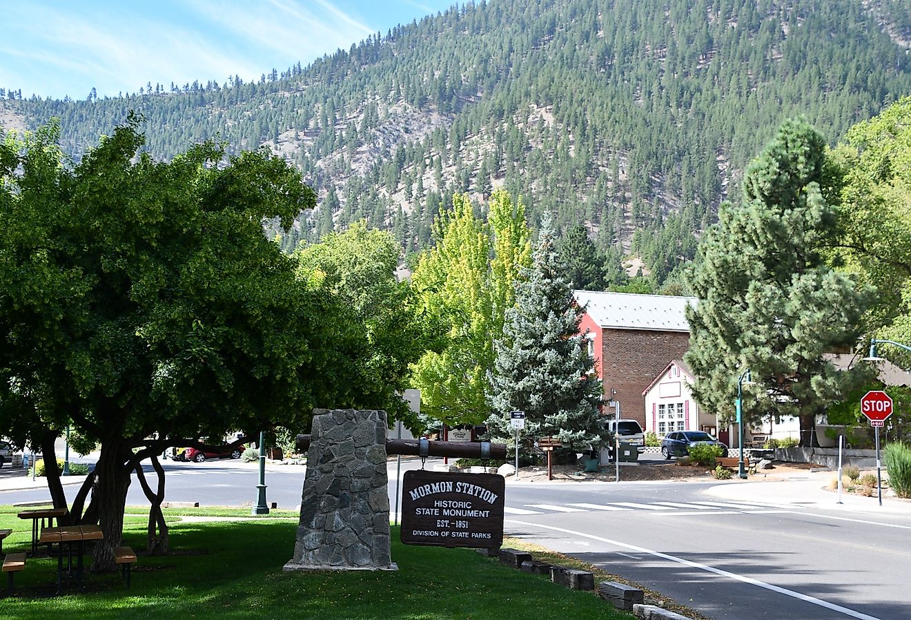 Mormon Station State Historic Park in Genoa, Nevada. Image credit Ritu Manoj Jethani via Shutterstock