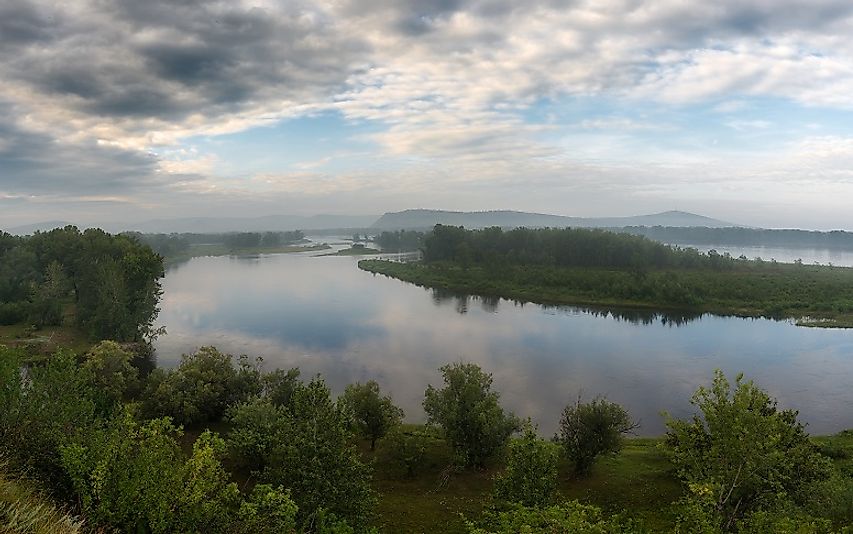 main rivers in russia