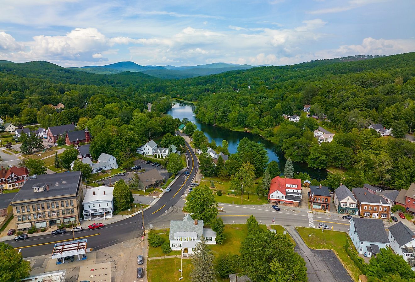 Downtown Ashland, New Hampshire.