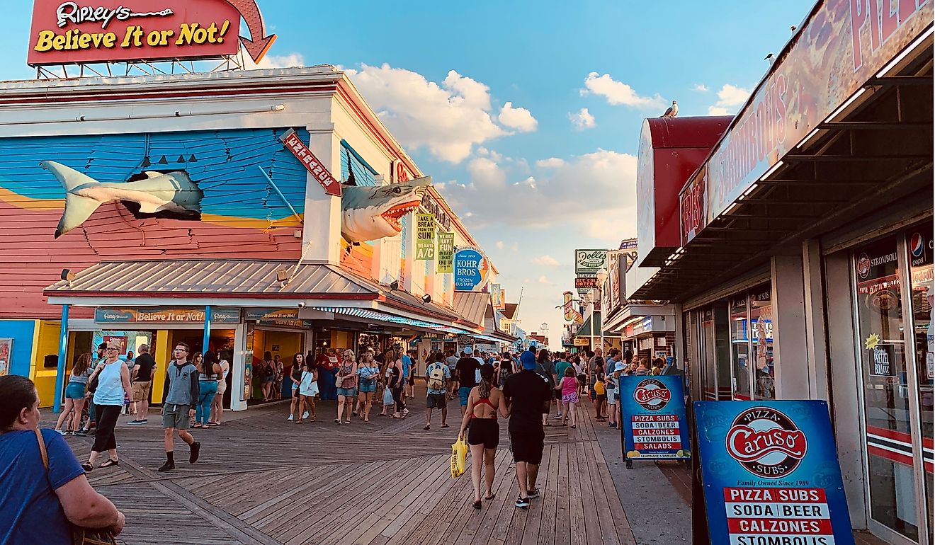 Ocean City, Maryland/United States. Editorial credit: Yeilyn Channell / Shutterstock.com