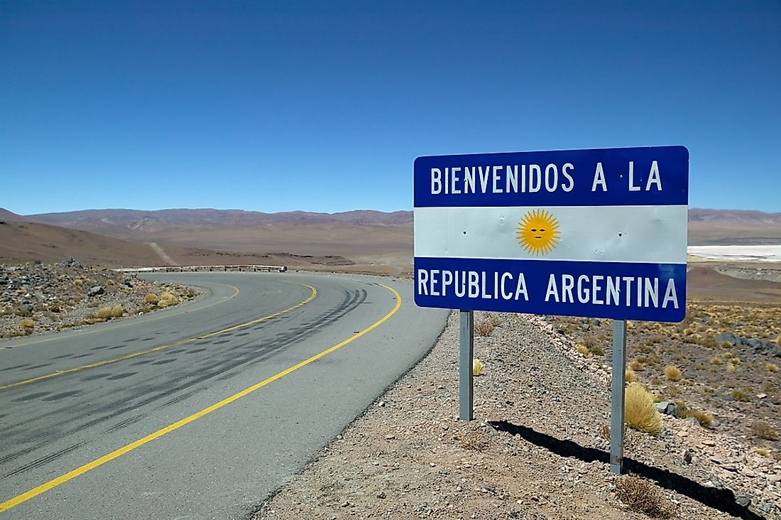 Which Countries Border Argentina WorldAtlas   Shutterstock 11082334 