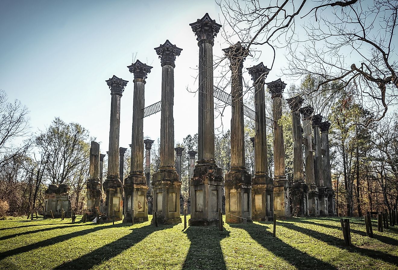 Windsor Ruins in Port Gibson, Mississippi