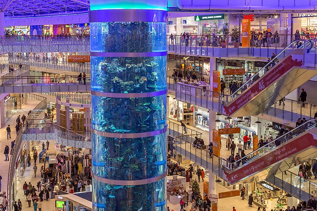 The Largest Shopping Malls in Europe WorldAtlas