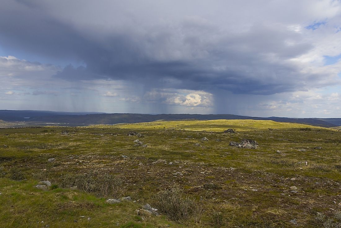 The region around the village of Nuorgam is the northernmost point in Finland. 