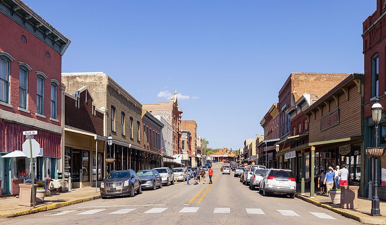 Van Buren, Arkansas, USA. Editorial credit: Roberto Galan / Shutterstock.com