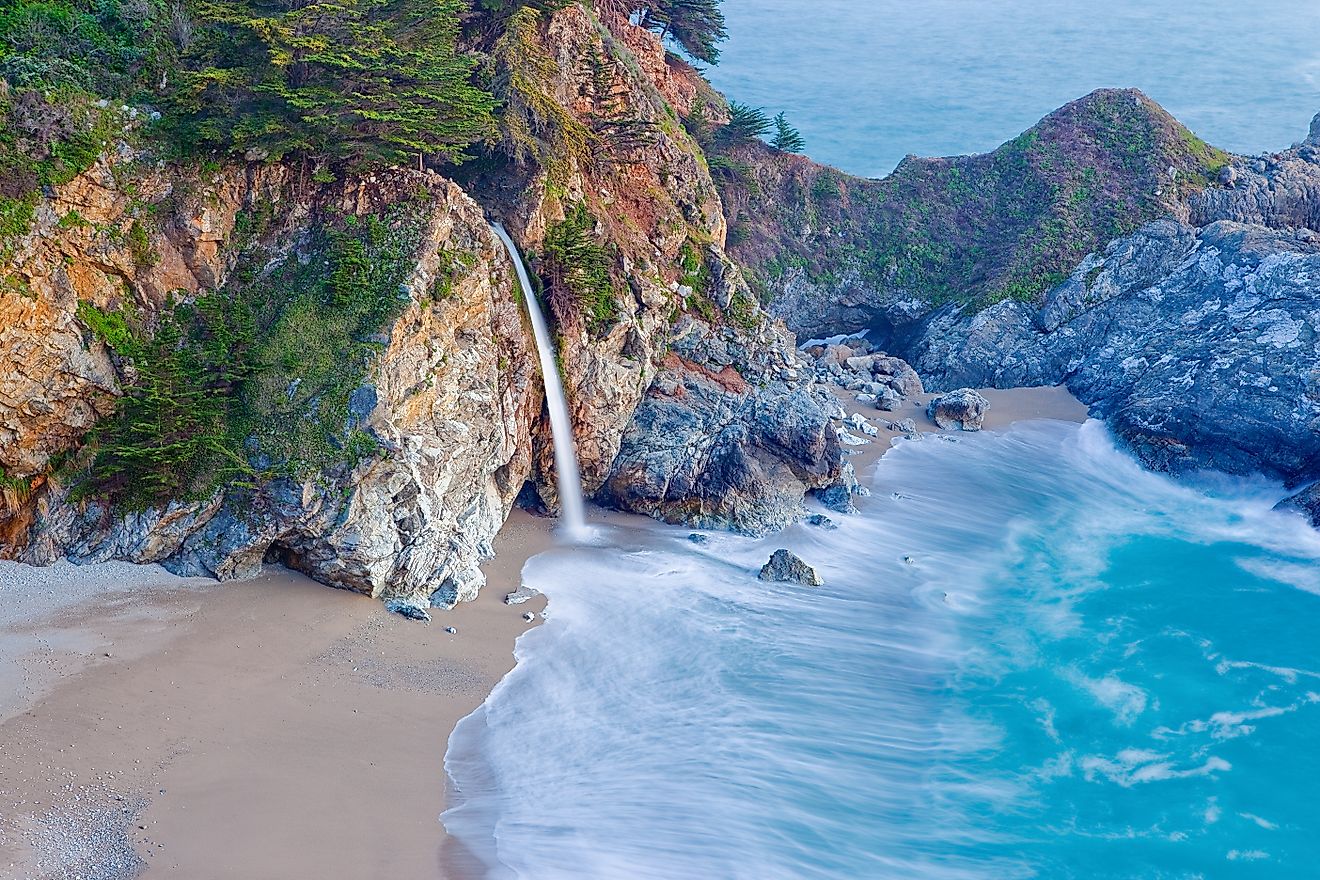 McWay Falls, Big Sur, California.