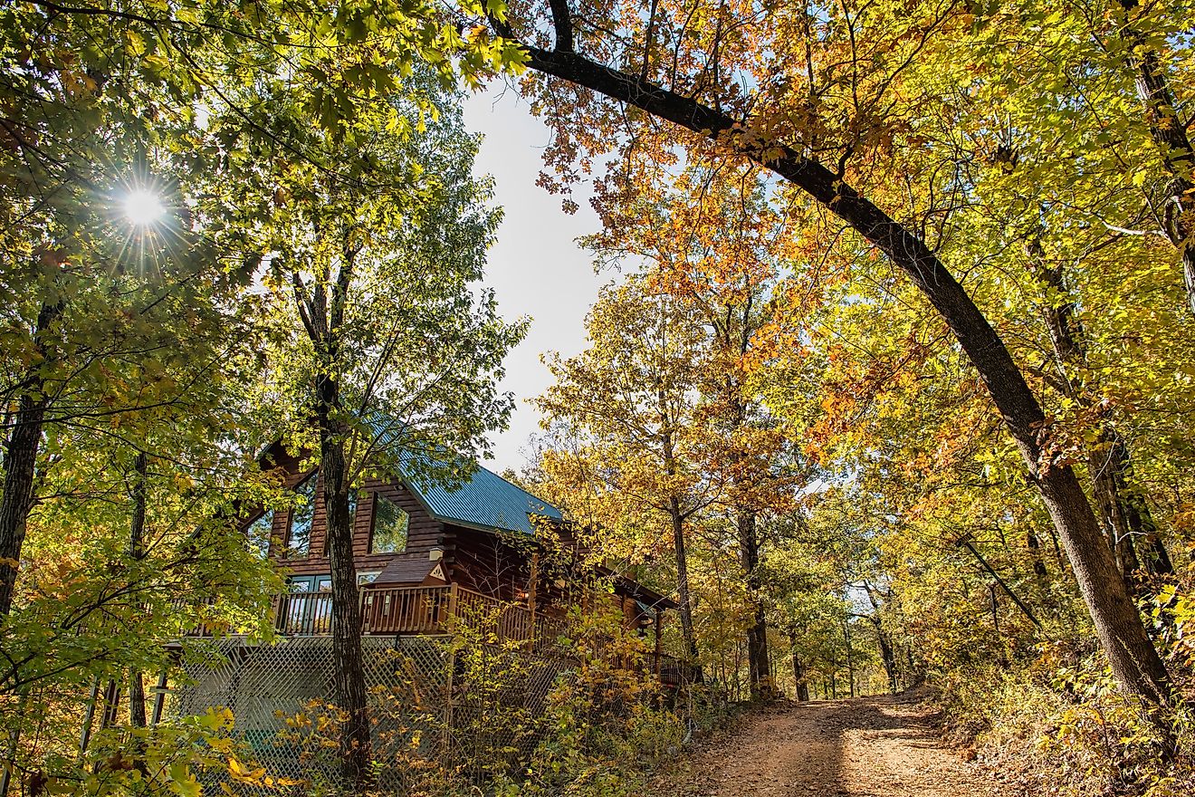 Beautiful Log Cabin in Jasper, Arkansas 