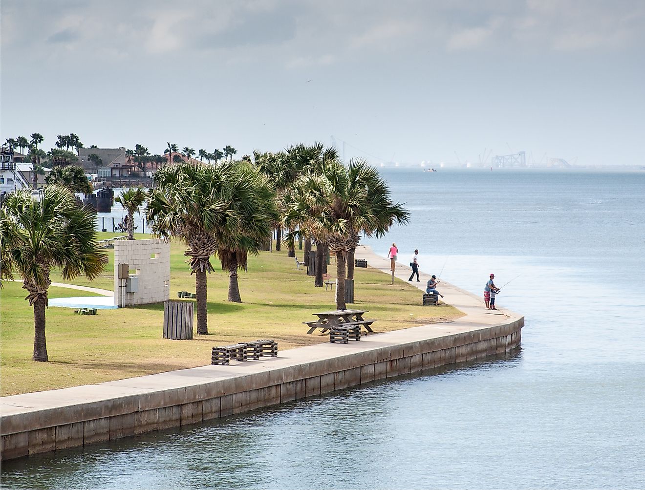 Robert's Point Park in Port Aransas, Texas. Image credit Stephanie A Sellers via shutterstock