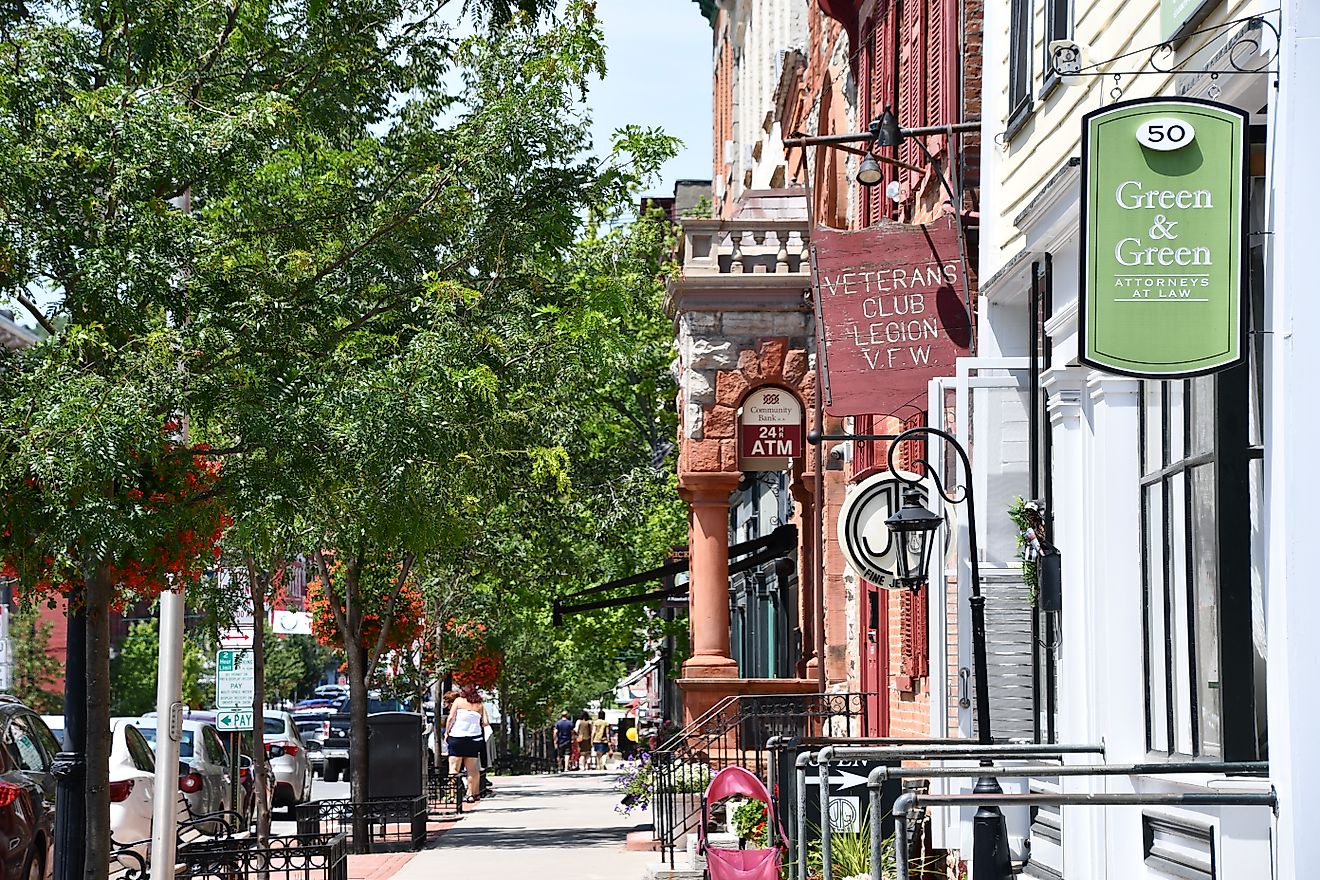 Main Street in Cooperstown, New York. Editorial credit: Ritu Manoj Jethani / Shutterstock.com