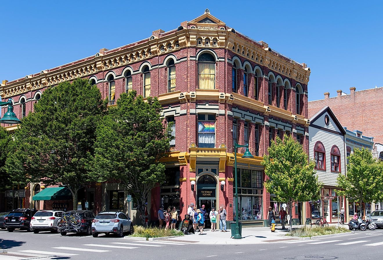 Downtown Water Street in Port Townsend Historic District. Image credit 365 Focus Photography via Shutterstock