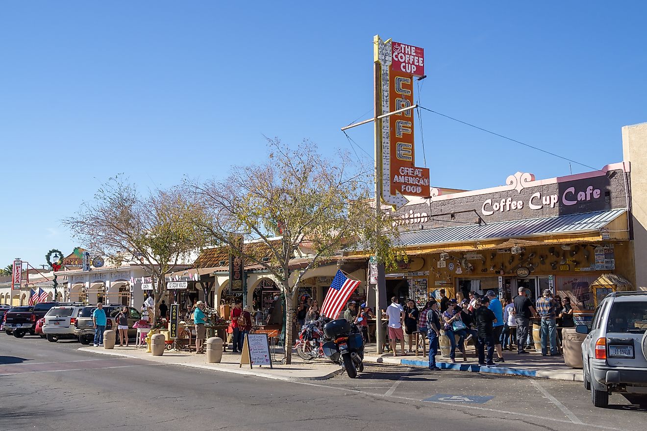 The charming town of Boulder City, Nevada. Editorial credit: Laurens Hoddenbagh / Shutterstock.com.