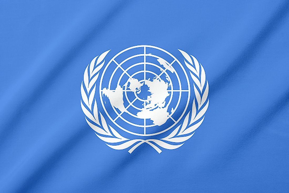 United Nations flag color codes