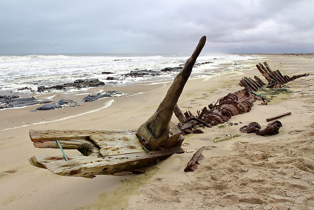 The Skeleton Coast Of Namibia - WorldAtlas