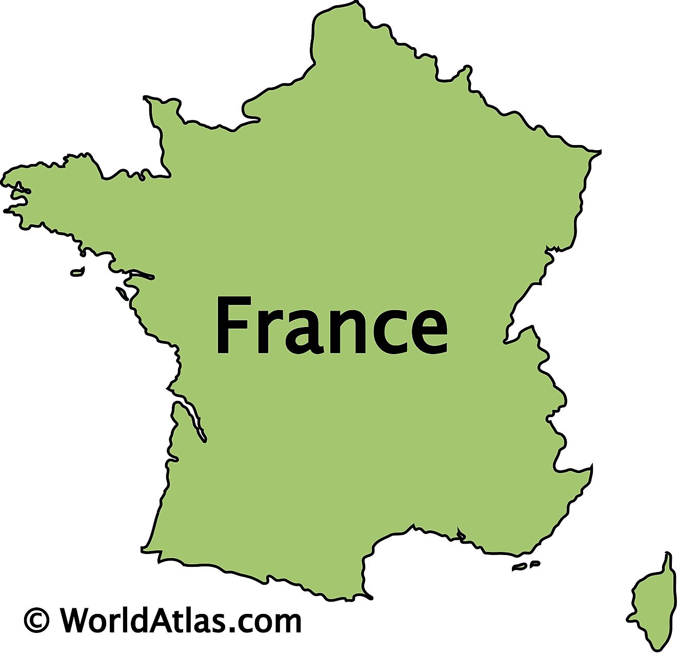 Esquema Mapa de Francia