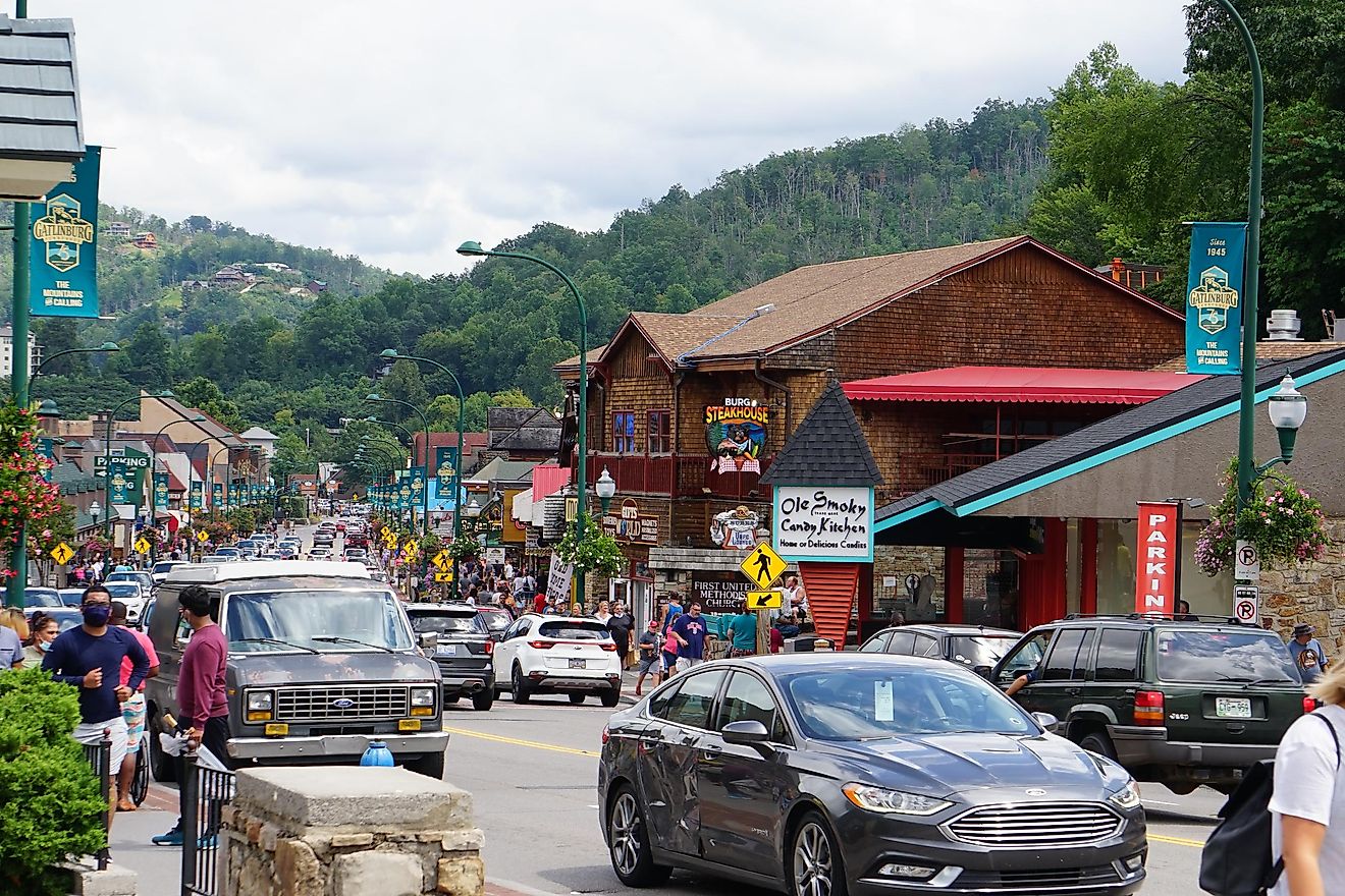 Gatlinburg Tennessee Main Street