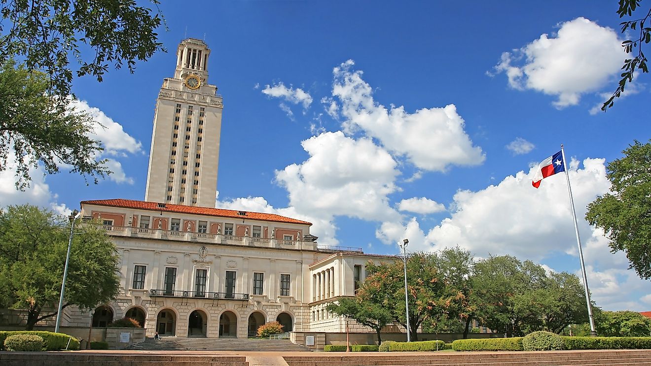 University of Texas campus at Austin.