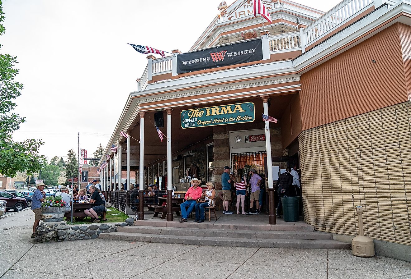 Irma Restaurant, Cody, Wyoming. Image credit melissamn via Shutterstock