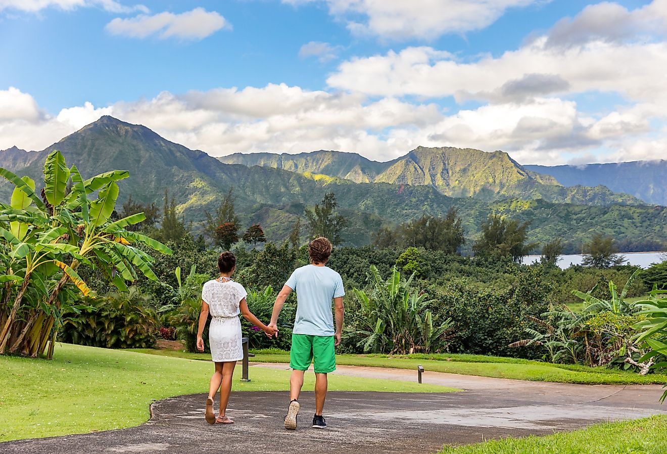 Hanalei Bay resort in Kauai, Hawaii.