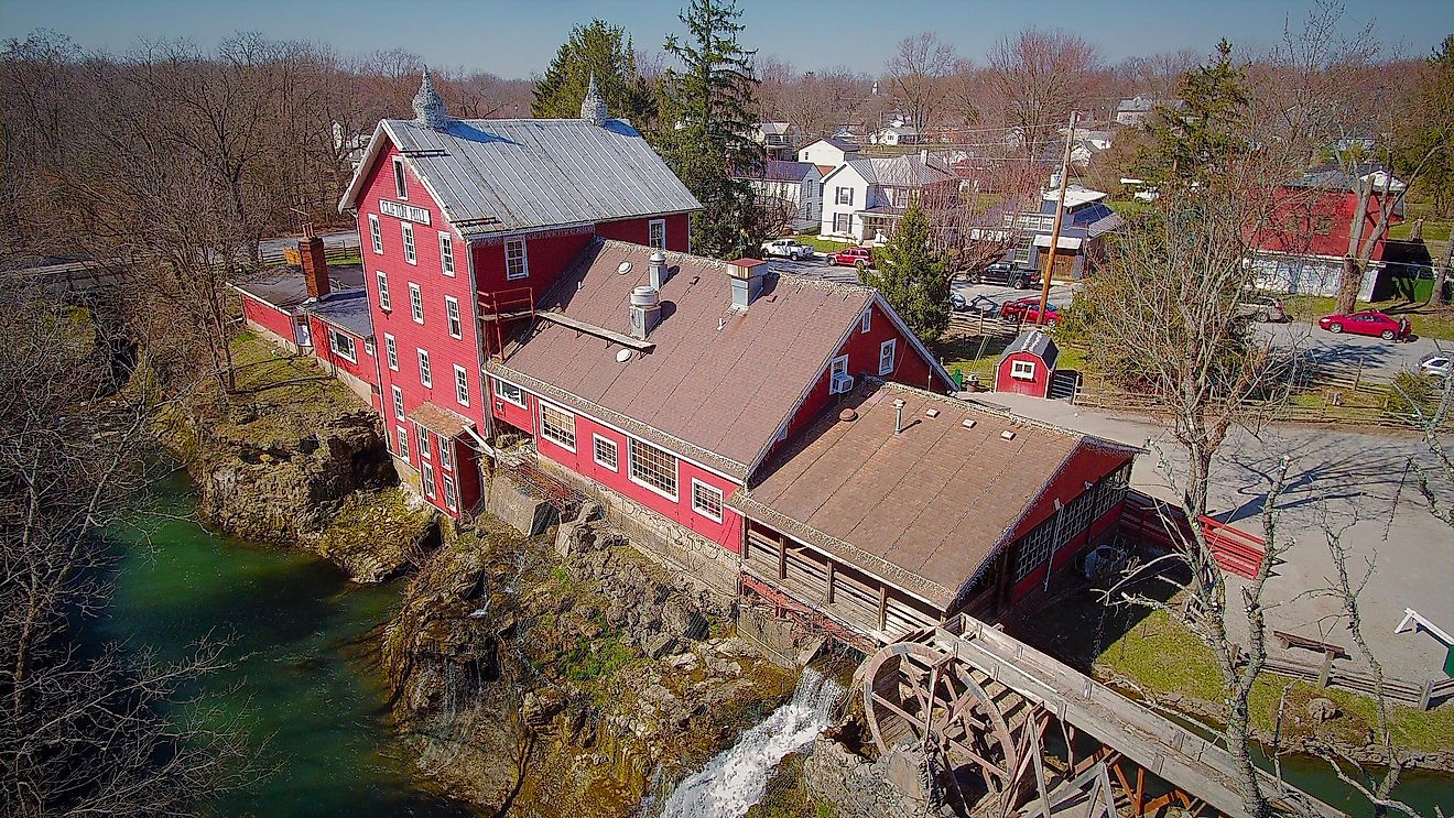 The Mill at Clifton, Ohio.