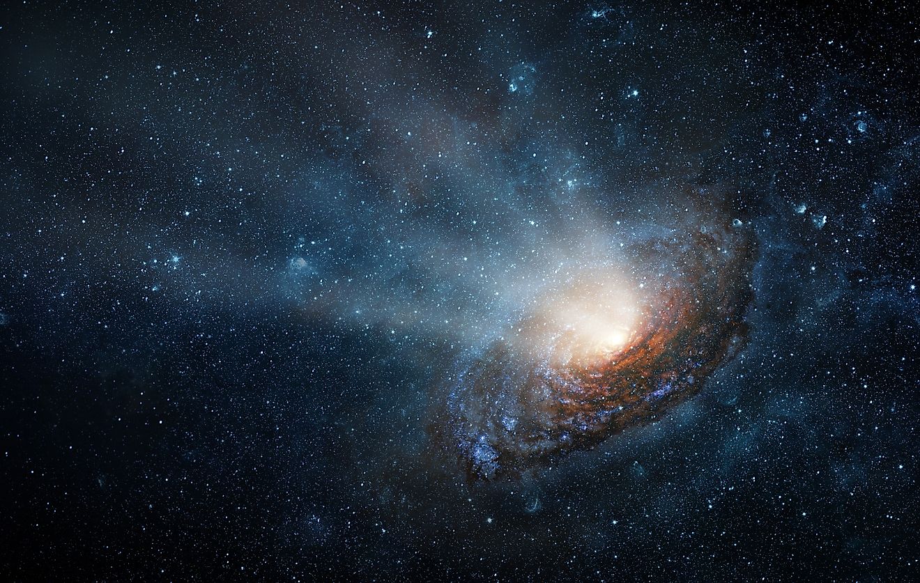 A black hole in a galaxy