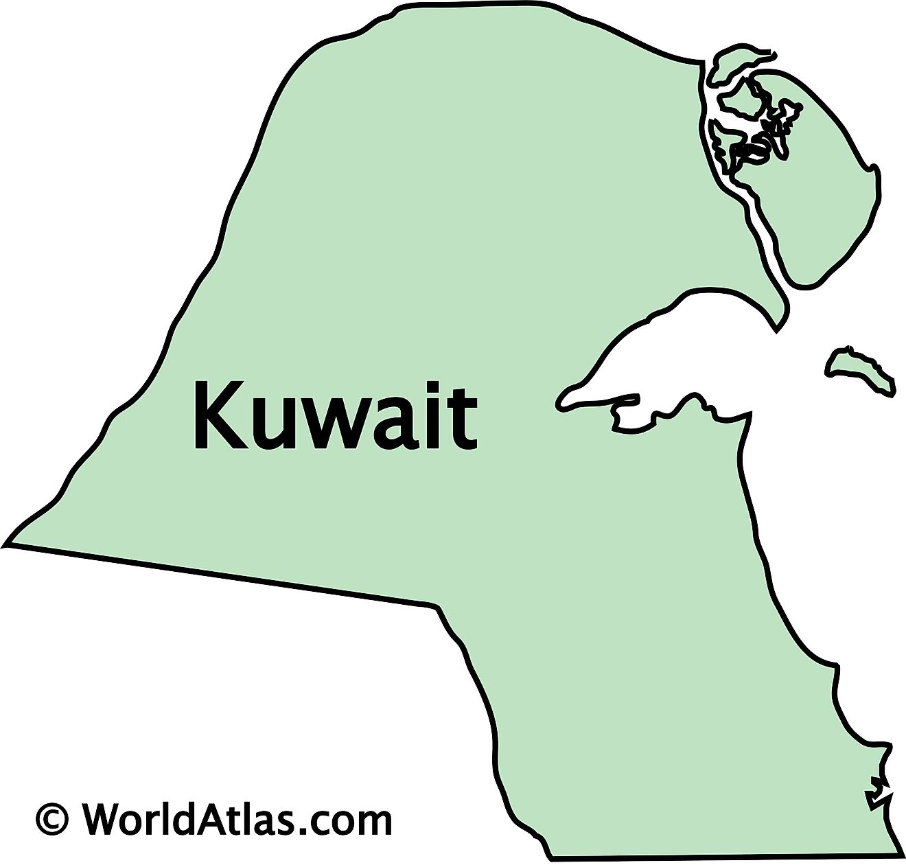 Kuwait Maps & Facts - World Atlas