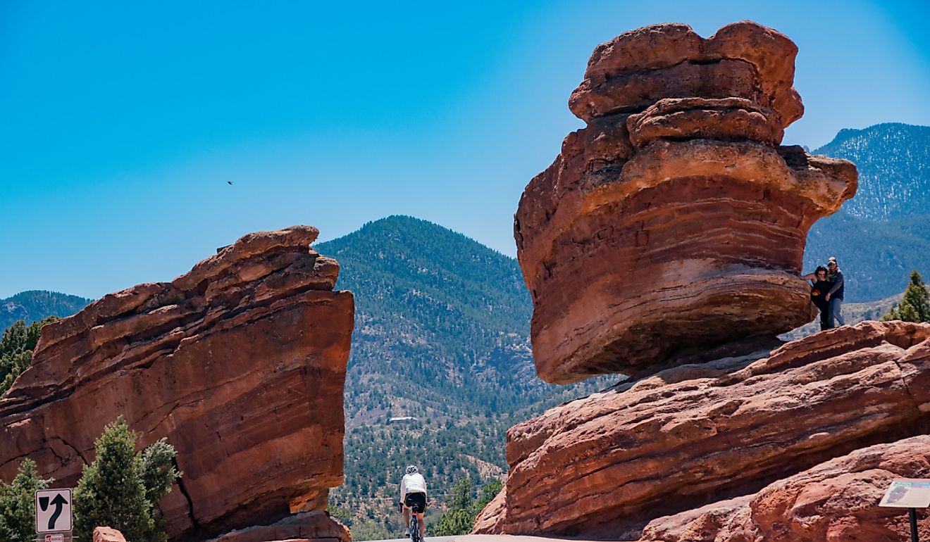 Garden of the Gods near Manitou Springs, Colorado. Image credit Kit Leong via Shutterstock.