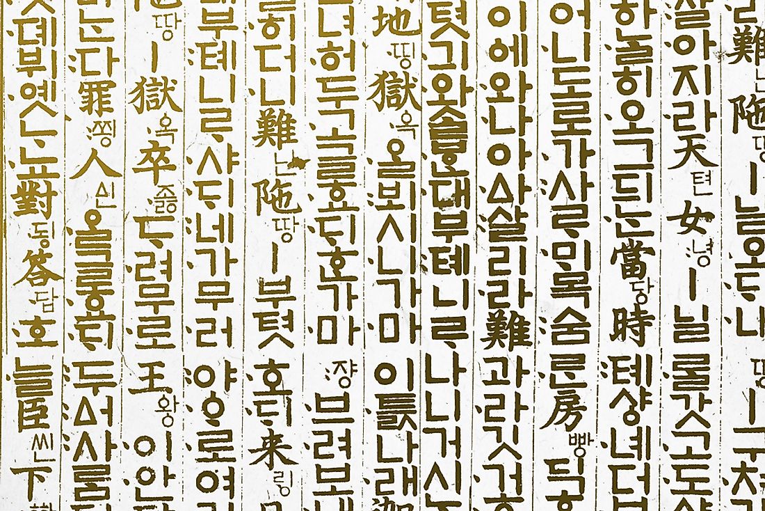 What Languages Are Spoken In South Korea WorldAtlas