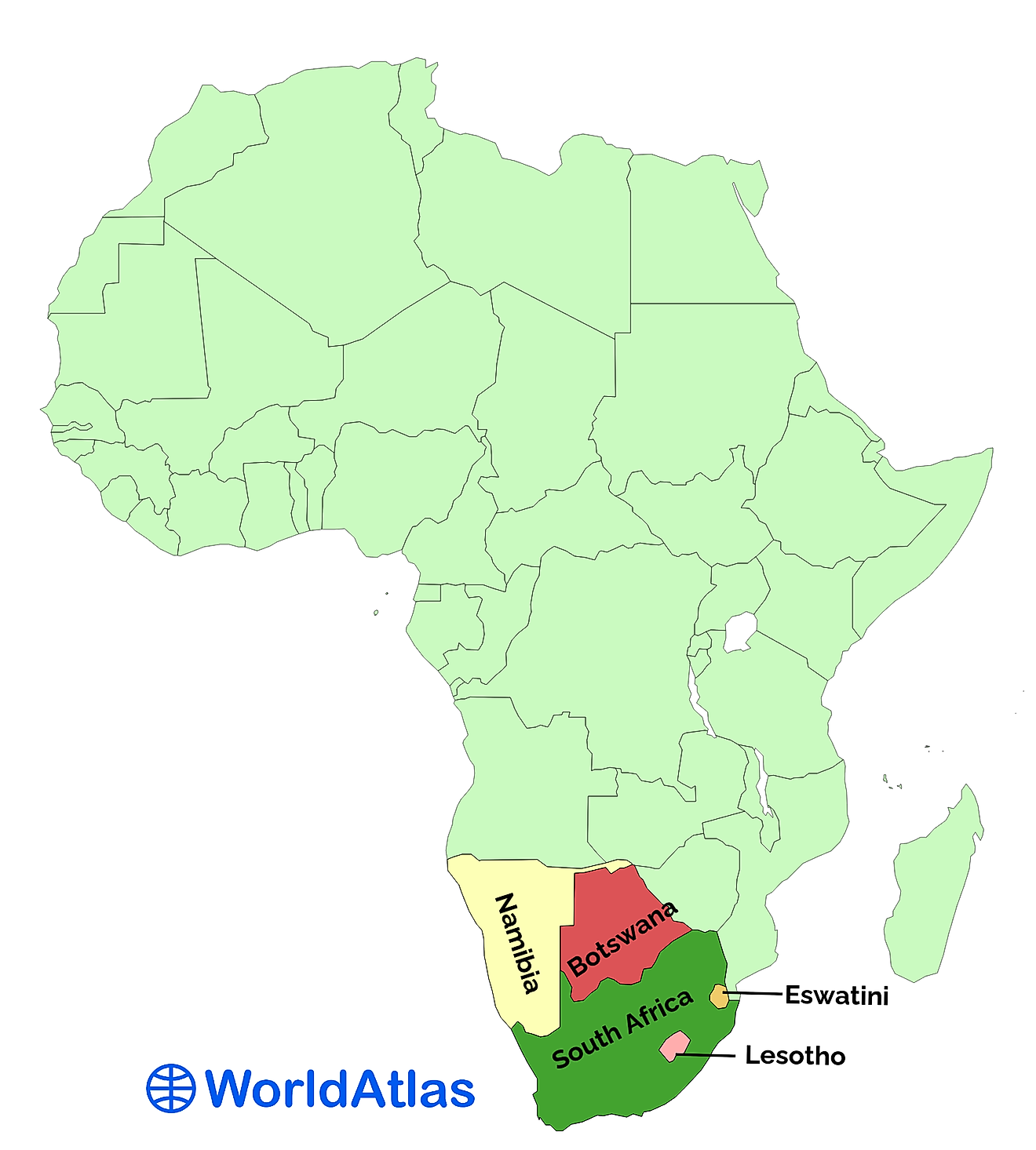 Southern Africa, History, Countries, Map, Population, & Facts