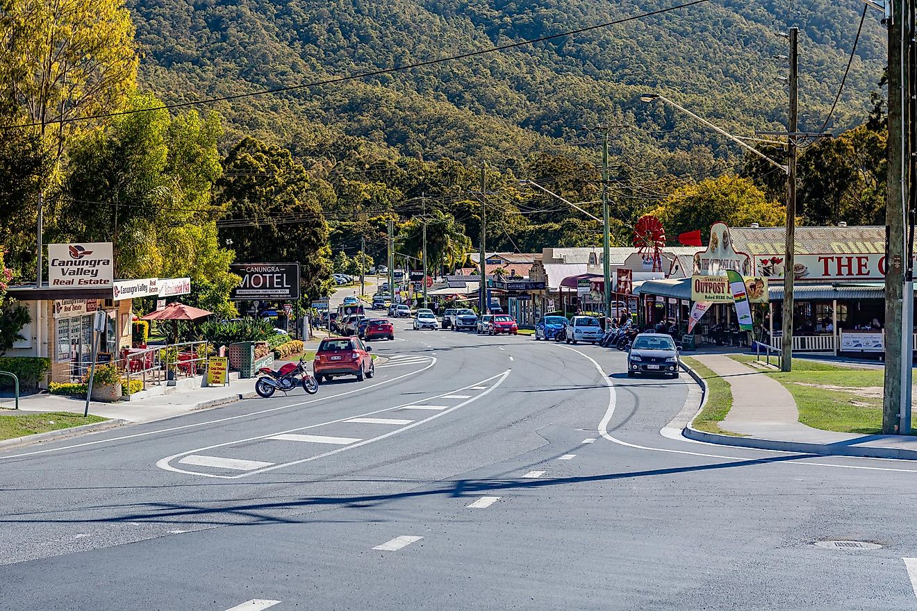 Gold Coast City hinterland, Queensland, Australia