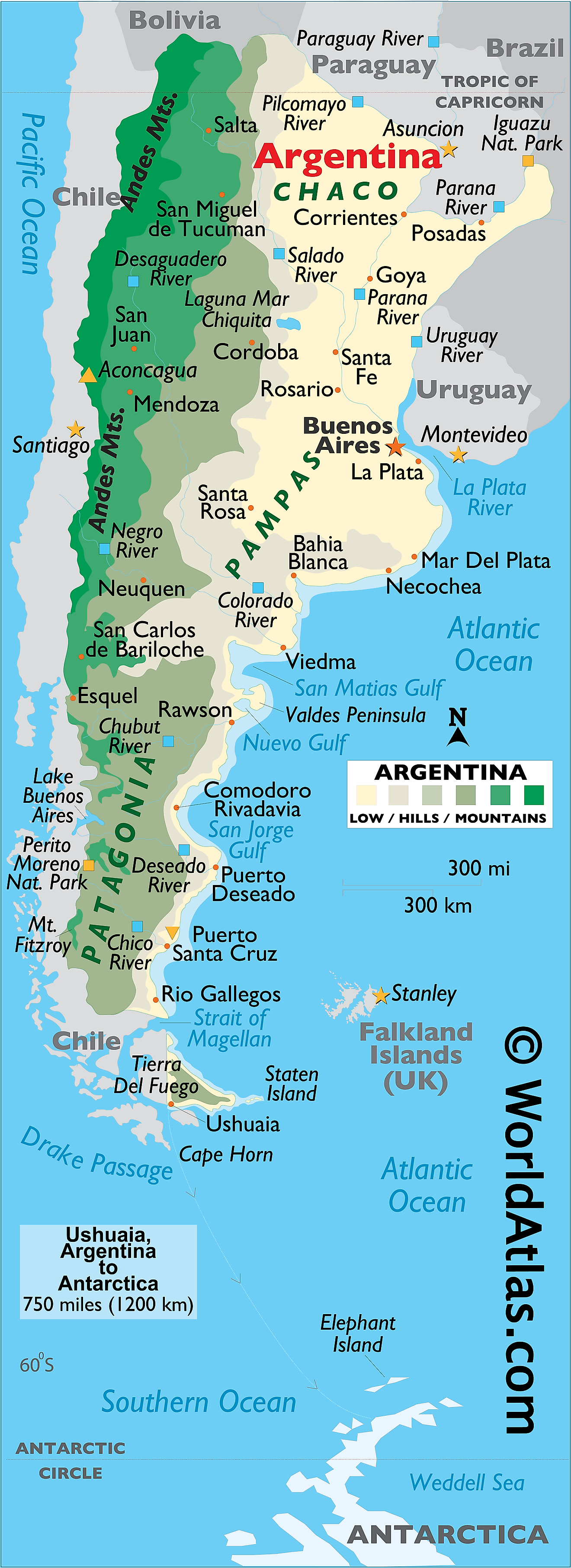 Argentina Maps & Facts - World Atlas