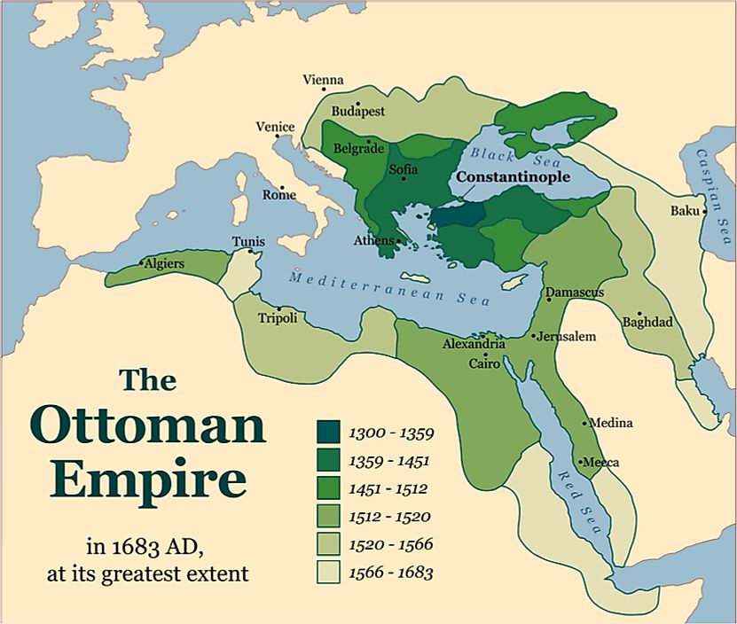 Why Did The Ottoman Empire Fall Worldatlas