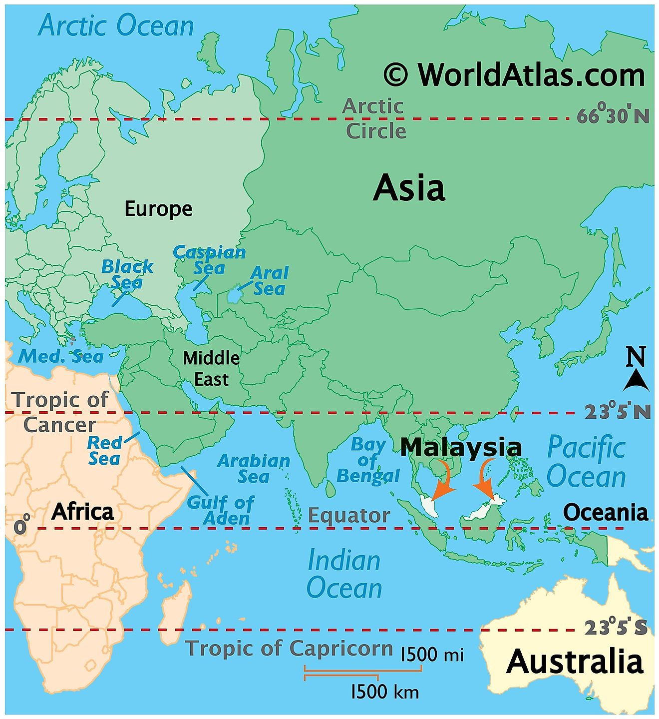 Malaysia Maps & Facts - World Atlas